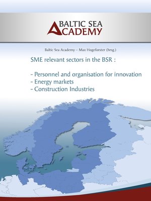 cover image of SME relevant sectors in the BSR